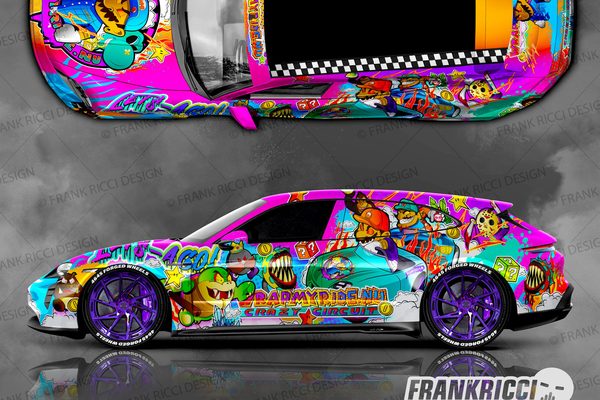 3D Renders — Porsche Taycan TayKart