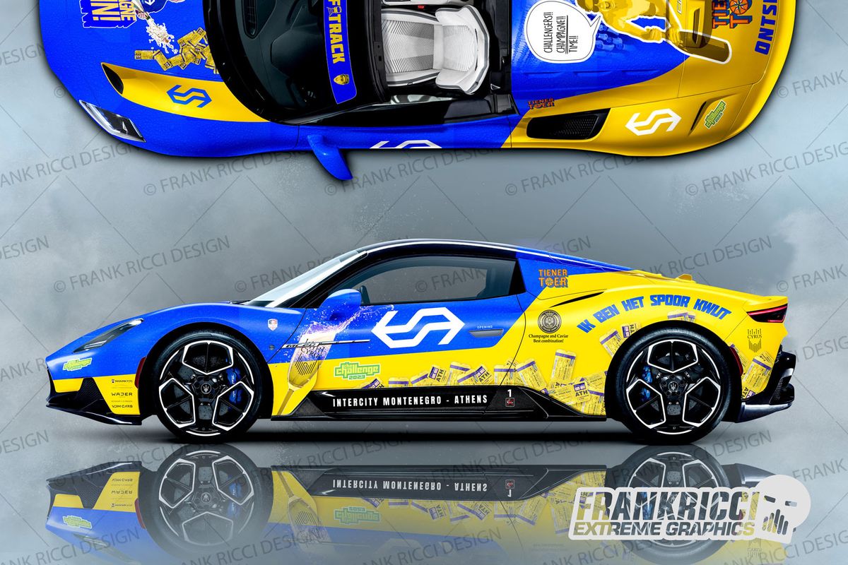 Champagne Train — Maserati MC20 Cielo